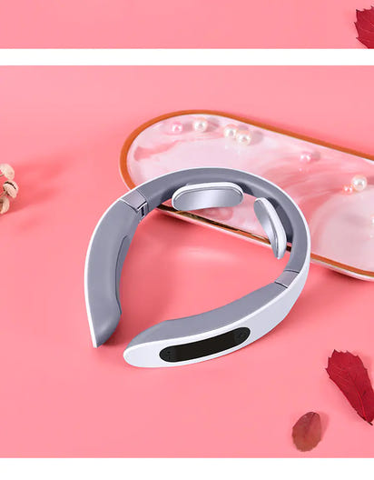 Portable Foldable Neck Massager with Heat Therapy