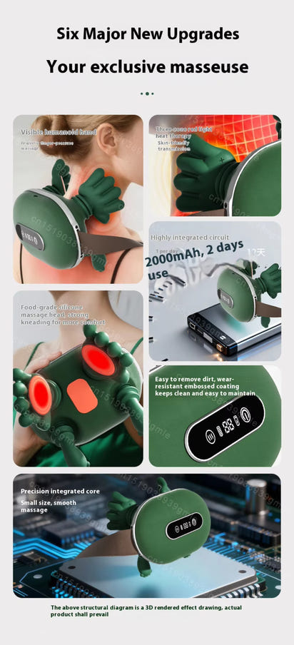 Portable Neck and Back Massager