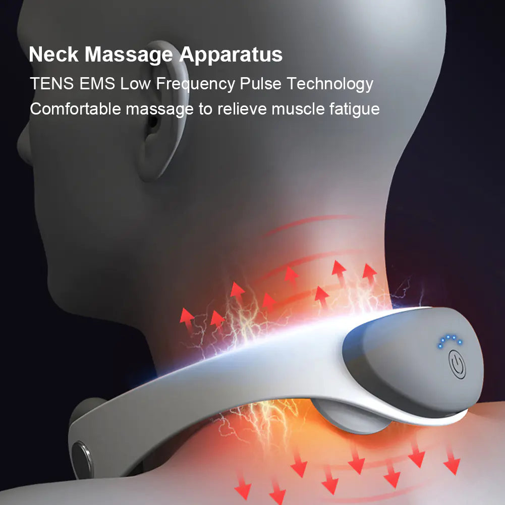 Mini Portable Electric Neck and Shoulder Massager